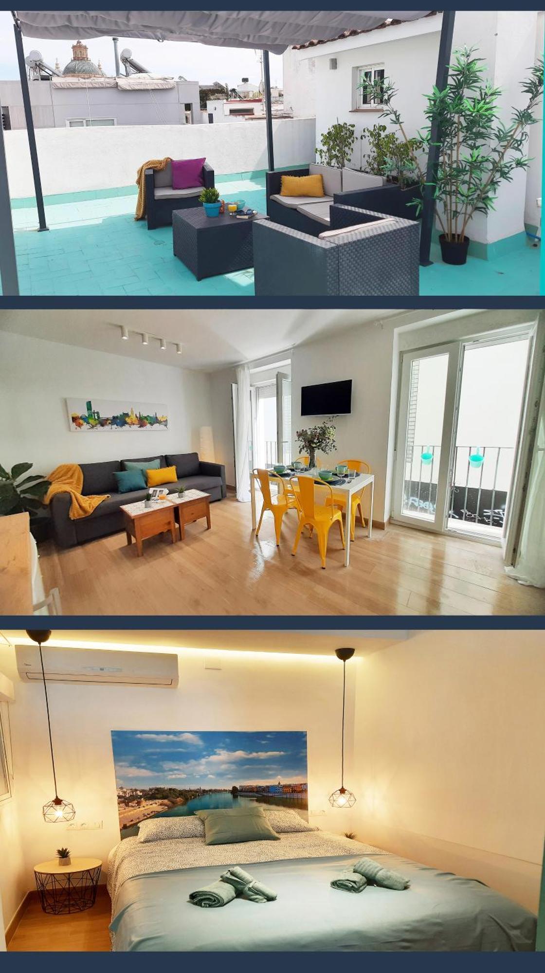 Lovely Center Apartments - Alameda Sunny Terrace Sevilla Dış mekan fotoğraf